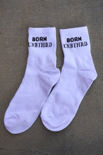 Load image into Gallery viewer, BORN UNBTHRD SOCKS
