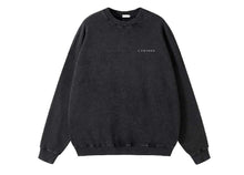 Load image into Gallery viewer, SIMPLE LOGO SWEAT SHIRT ACID WASH
